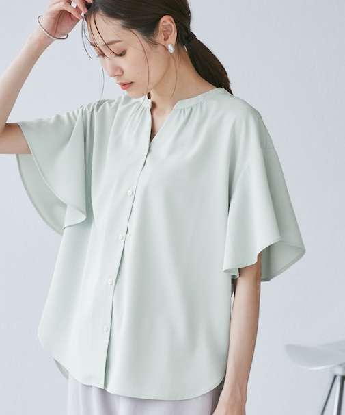 フレンチスキッパーブラウス