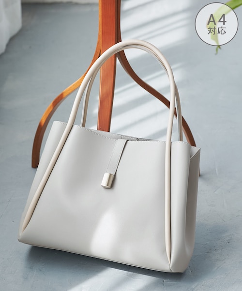 A4対応】3層フロントベルトデザイントートバッグ｜ロペピクニックの