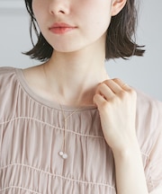 天然石トップラリエットネックレス