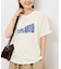 【CONVERSE/コンバース】ネップラスラブ天竺クラックプリントTシャツ