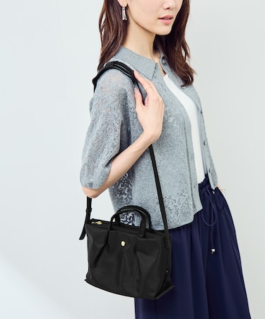 【WEB限定】【Legato Largo/レガートラルゴ】肩楽ミニショルダーバッグ/撥水加工