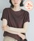 【UVカット・接触冷感・汗染み加工】フレンチロゴプリントTシャツ