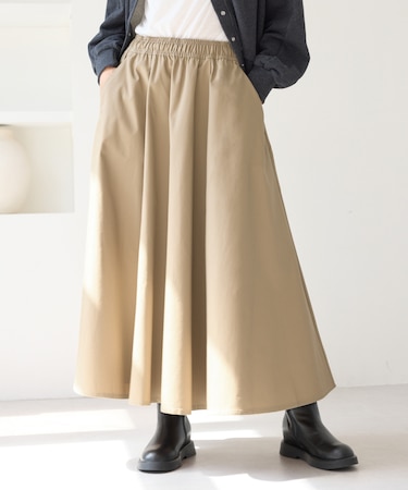 【Dickies】コットンダンプサーキュラーイージースカート