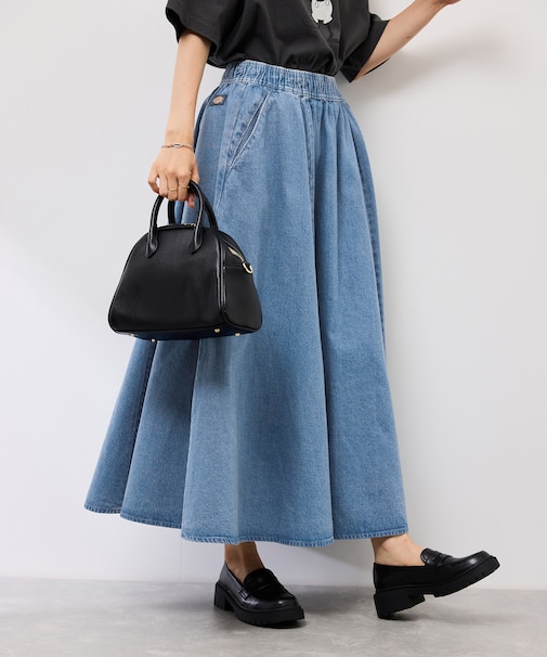 【Dickies】コットンダンプサーキュラーイージースカート