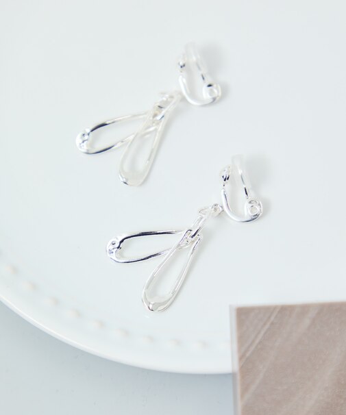 スウィングメタルパーツイヤリング