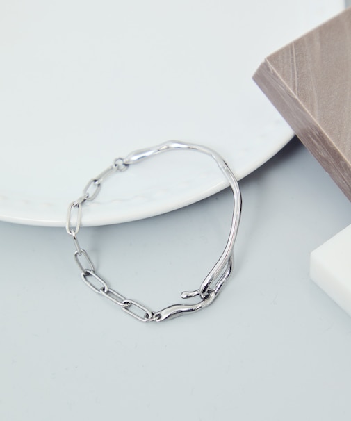 ステンレスデザインバングル