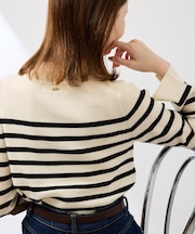 アンチピリングプチハイネックニット/リンクコーデ