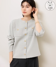 【洗濯機OK】ミラノリブニットカーディガン