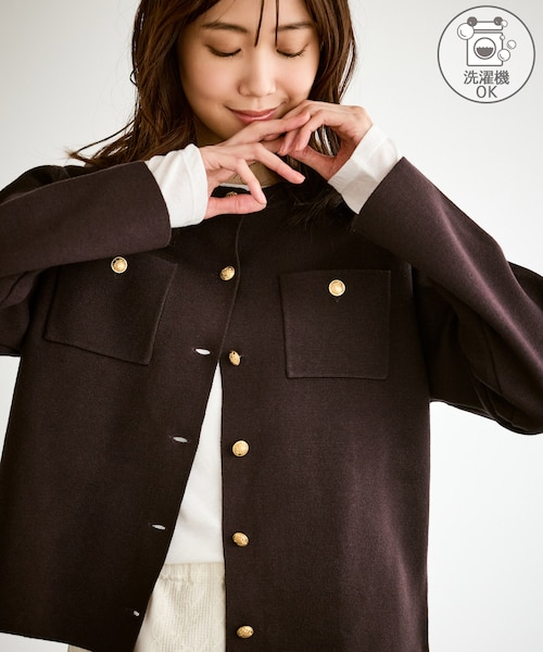 エンブロイダリーシャツワンピース｜プロポーションボディドレッシング