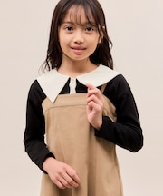 【KIDS/キッズ】【吸水速乾】セーラーカラートップス