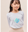 【KIDS/キッズ】【吸水速乾】フラワースパンコールトップス