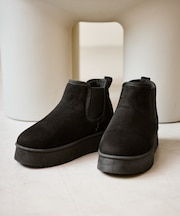 ウォームショートムートンライクブーツ