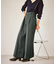フレアシルエットサスペンダー付きパンツ