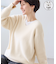 【WEB限定カラー】スフレニットシリーズ Vネックニットプルオーバー/イージーケア・リンクコーデ