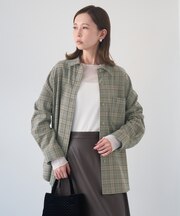 チェックネルシャツ