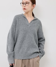 スキッパーポロニットプルオーバー/イージーケア