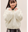 【KIDS/キッズ】ふわふわフェイクファージップブルゾン