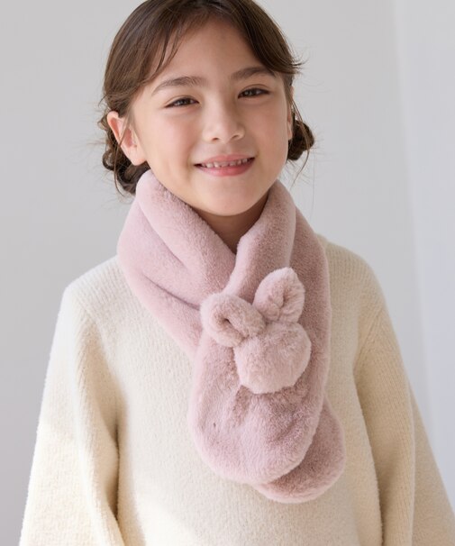 【KIDS/キッズ】うさぎモチーフファーティペット