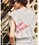 【Coca-Cola】【汗染み加工・セットアップ対応】ラメ入りミニ裏毛フレンチスリーブTシャツ