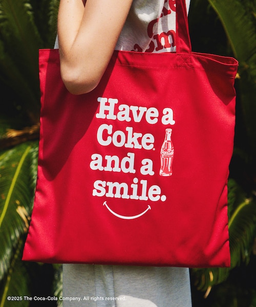 Coca-Cola】ロゴプリントトートバッグ｜ロペピクニックの通販