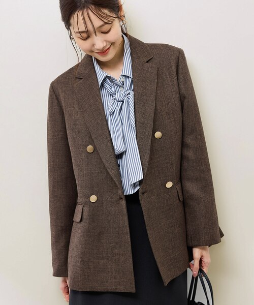 スリートーンツイードジャケット/セットアップ対応｜ロペピクニックの