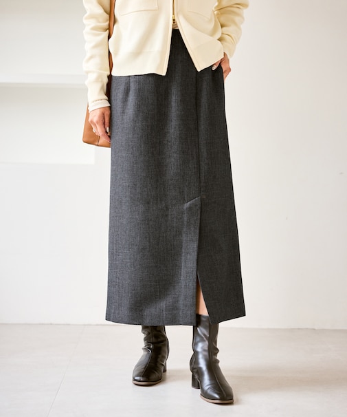 スリートーンツイードスカート/セットアップ対応