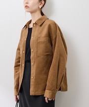 スエードシャツ