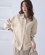 スエードシャツ