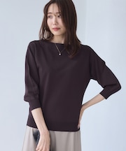 フォルムスリーブニット