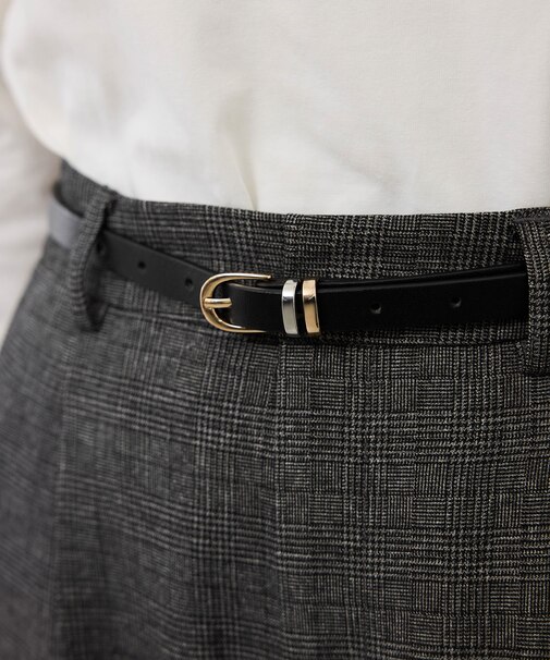 14mmメッキコンビベルト