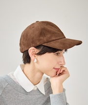 スエードライクキャップ