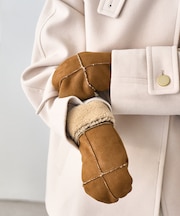 洗えるひも付きミトングローブ