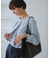 【WEB限定】配色ボウタイ風ブラウス