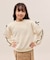 【KIDS/キッズ】【FILA/フィラ別注】ラインストーンロゴ裏毛プルオーバー