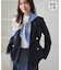 レディハンサムシリーズ ウールライク金ボタンジャケット(総裏地)/セットアップ対応