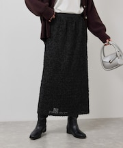 チュールフリルアイラインスカート