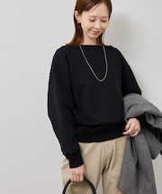 2WAYボートネックスウェット/リンクコーデ