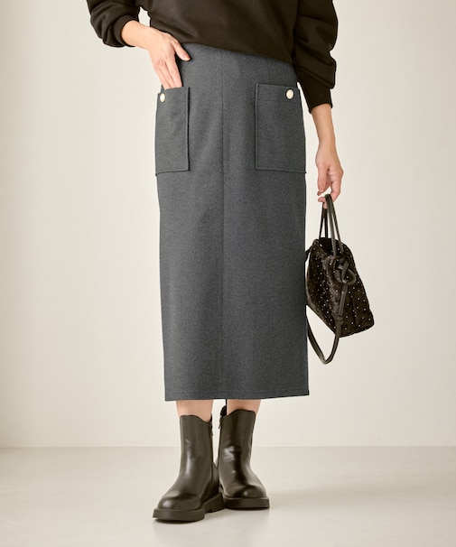 ジャージーアイラインスカート