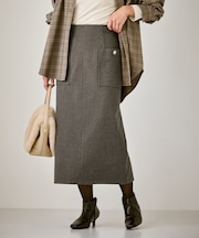 ジャージーアイラインスカート