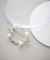 リボンパールブローチ
