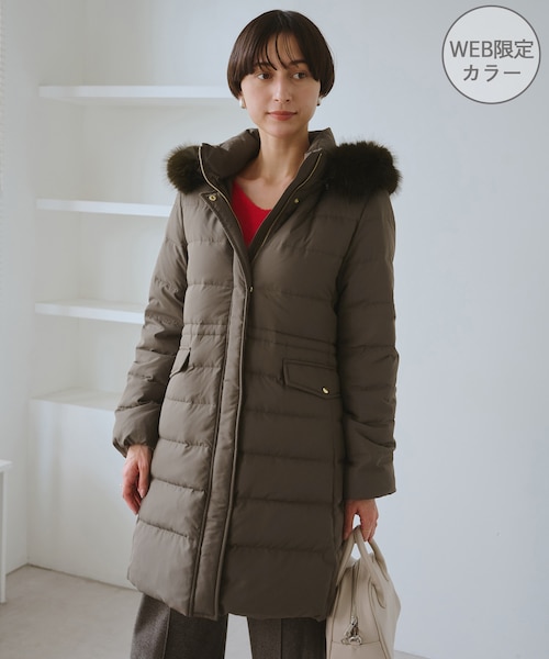 SHIPS any別注】TAION:〈手洗い可能〉パイピング ノーカラー