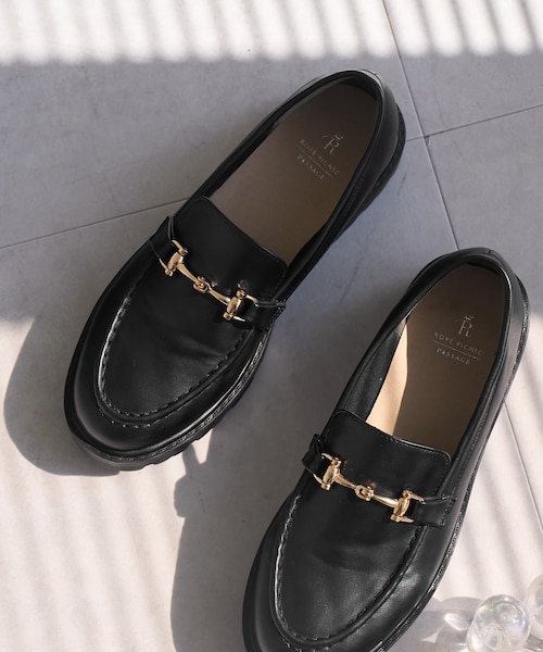 【新品】ADAM ET ROPE' 晴雨兼用ベーシックローファー ADAM ET ROPE' ローファー 晴雨兼用ベーシックローファー レディース