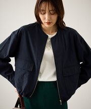 レーヨンナイロンブルゾン