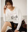 汗染み防止アソートロゴロングスリーブTシャツ/UVカット・接触冷感
