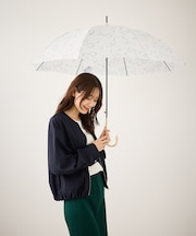 【Wpc.】【晴雨兼用】ハートリボン長傘