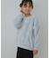 【KIDS/キッズ】リボン刺繍ボアプルオーバー
