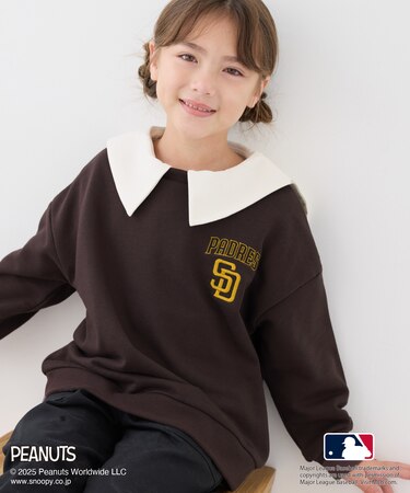 【PEANUTS×MLB COLLECTION by ROPE' PICNIC】スウェット