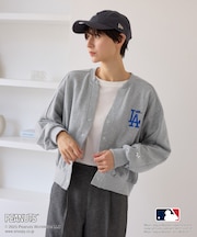 【PEANUTS×MLB COLLECTION by ROPE' PICNIC】カーディガン