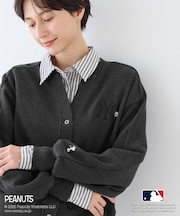 【PEANUTS×MLB COLLECTION by ROPE' PICNIC】カーディガン