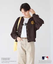 【PEANUTS×MLB COLLECTION by ROPE' PICNIC】カーディガン